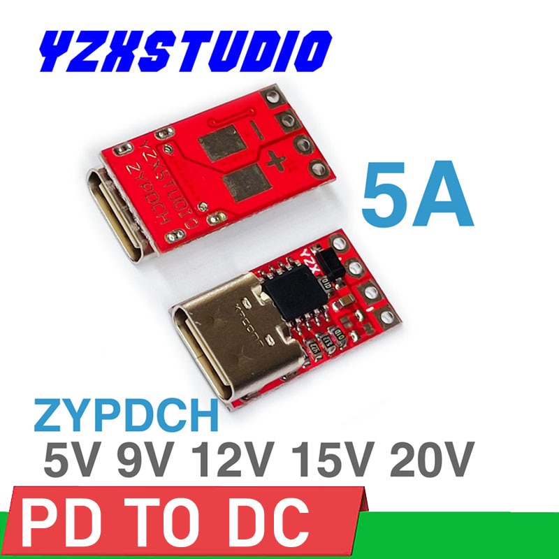 TYPE-C ̳ PD 2.0 3.0 to 5V 9V 12V 15V 20V DC Ʈ..
